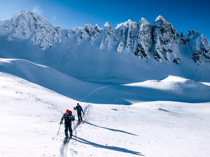 skitour, freeride, freeride city, nordkette, halltal, kleine karwendeldurchquerung