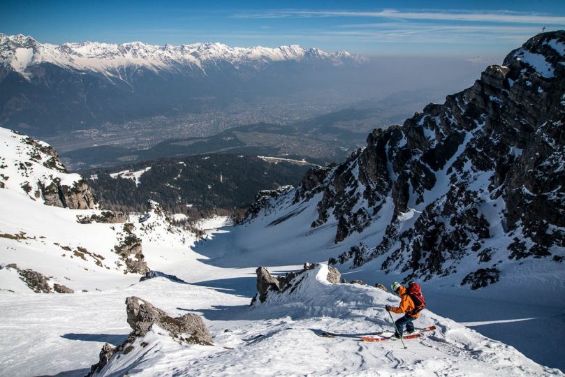 skitour, freeride, freeride city, mutters, muttereralm, bahnnockspitze, saile