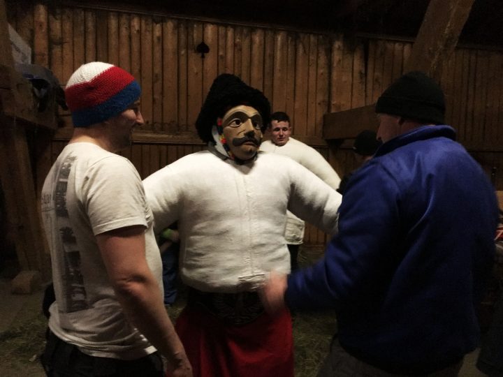 Costumes nearly complete. Fasching in Axams