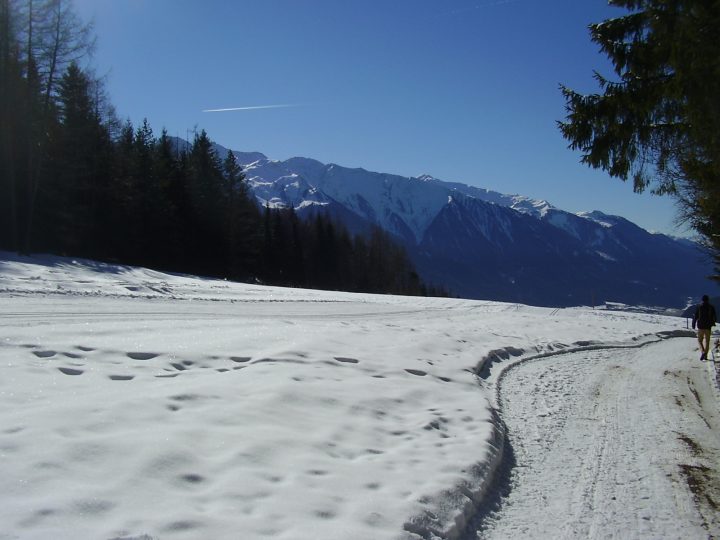 Una passeggiata sulla neve a Buchen, Foto © Laura Manfredi