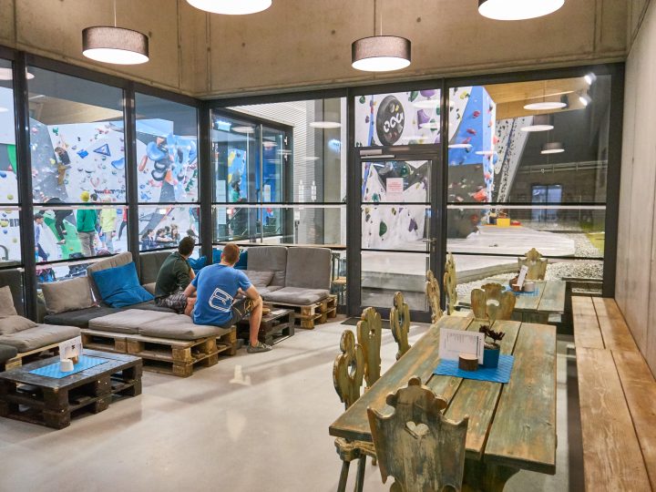 Coffeeshop Bergstation Kletterhalle Cafe