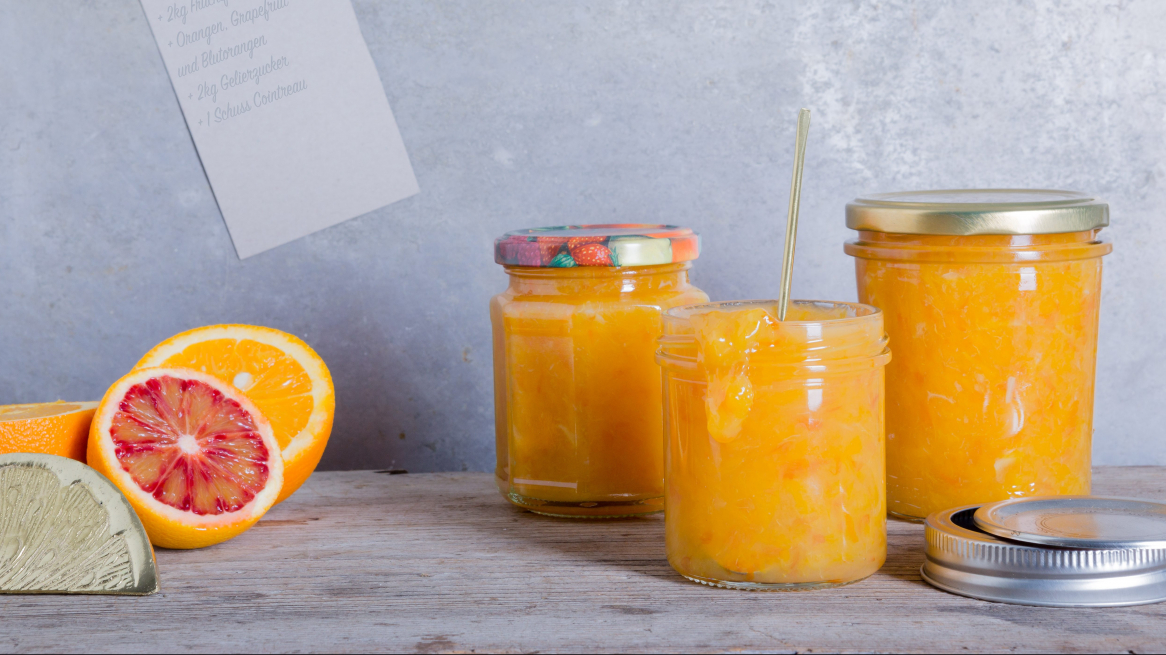 Orangen-Grapefruit-Marmelade - Nadja Hudovernik