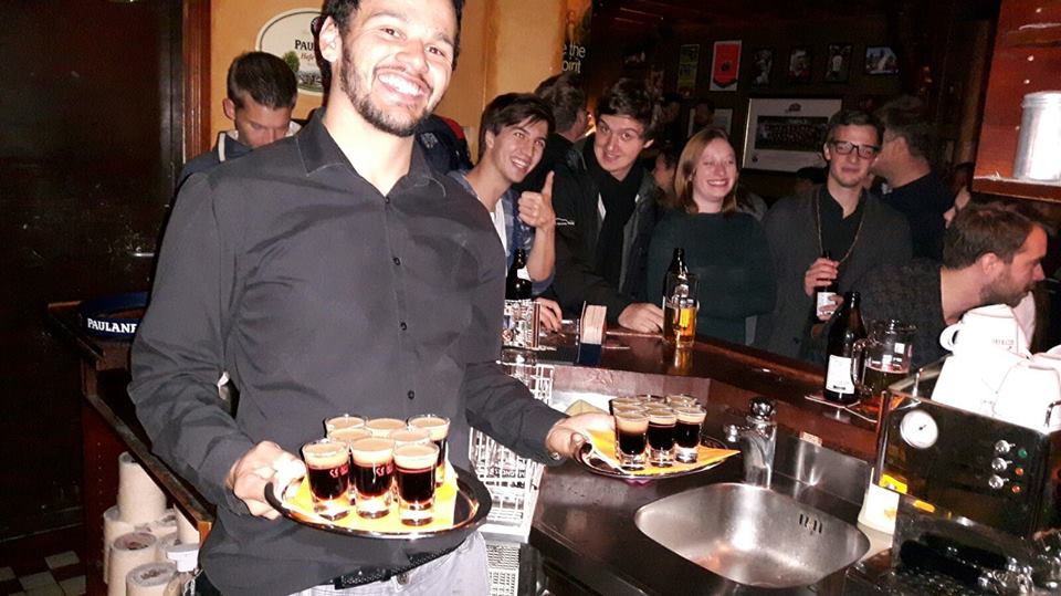 Drinks at Galway - St. Patrick's Day in Innsbruck