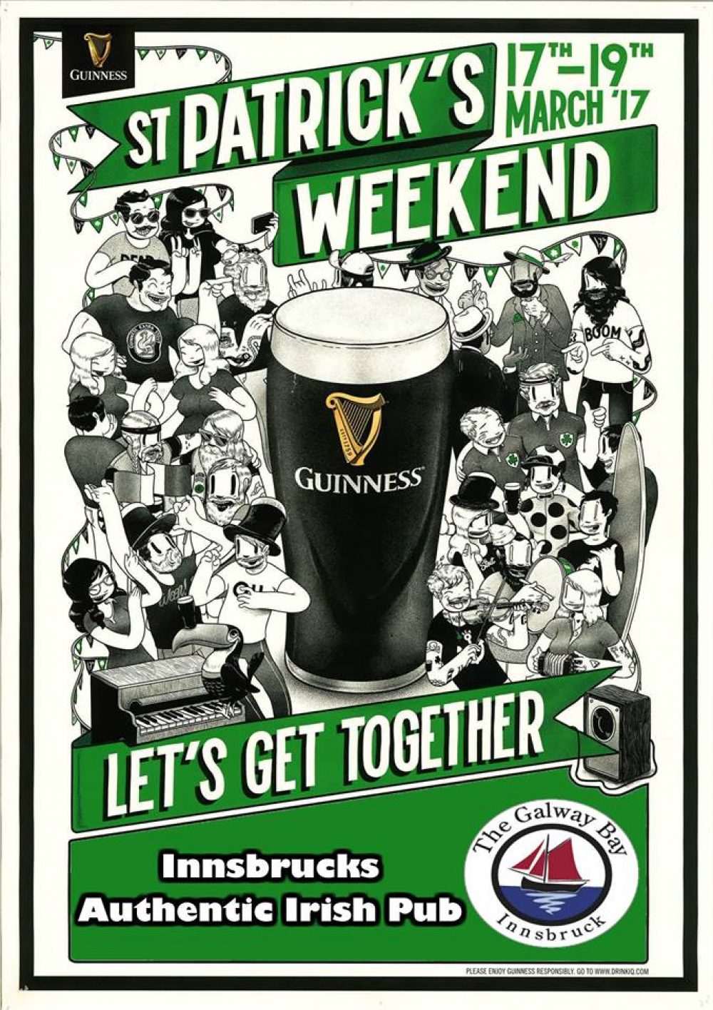 Guinness get together - St. Patrick's Day in Innsbruck