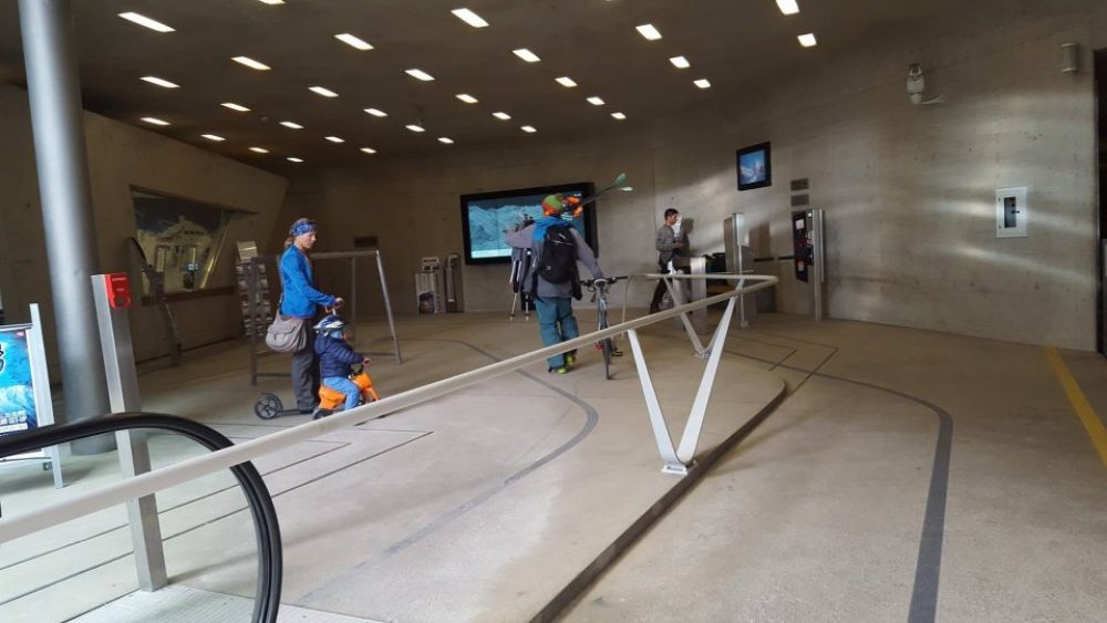 stazione funicolare Congress Innsbruck