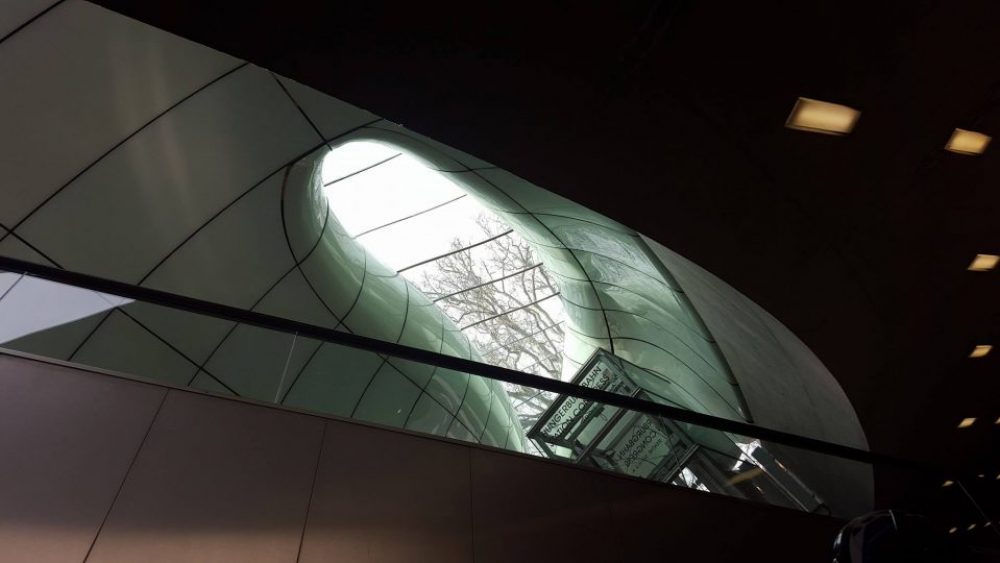 stazione funicolare Congress Innsbruck Zaha Hadid