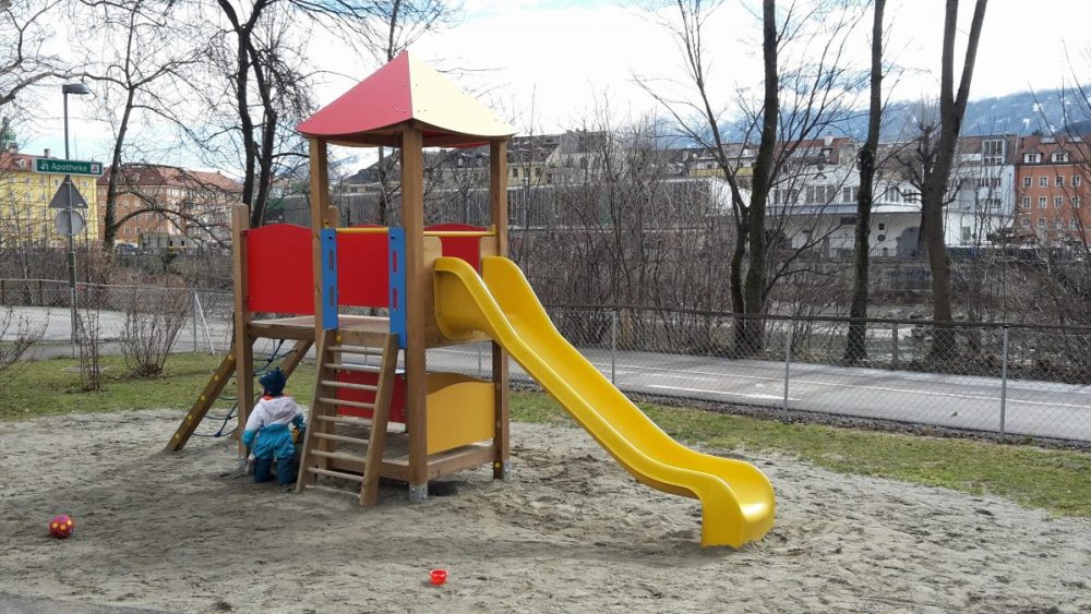 Spielplatz beim Bäcker Ruetz in Mariahilf