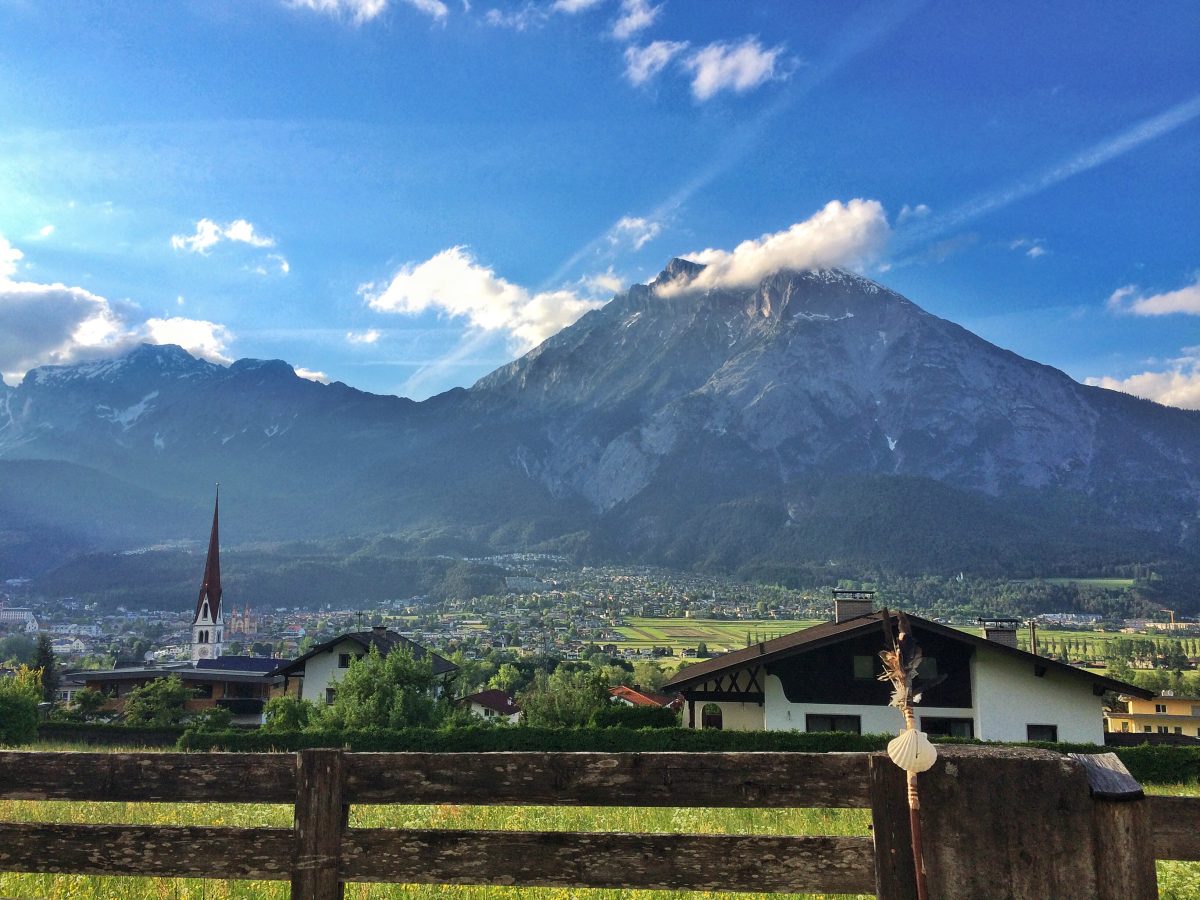 Tiroler Jakobsweg, Pfaffenhofen mit Hoher Munde