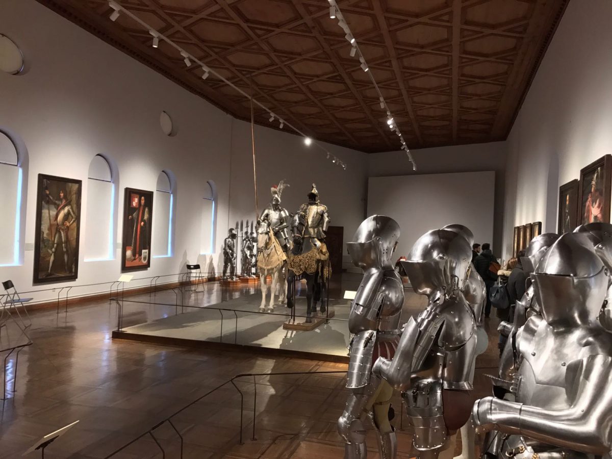 La bellissima collezione di armature a Schloss Ambras © Ilaria Assenza