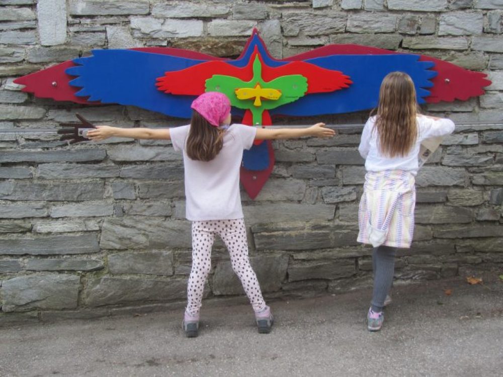 gioco didattico bambini Alpenzoo Innsbruck