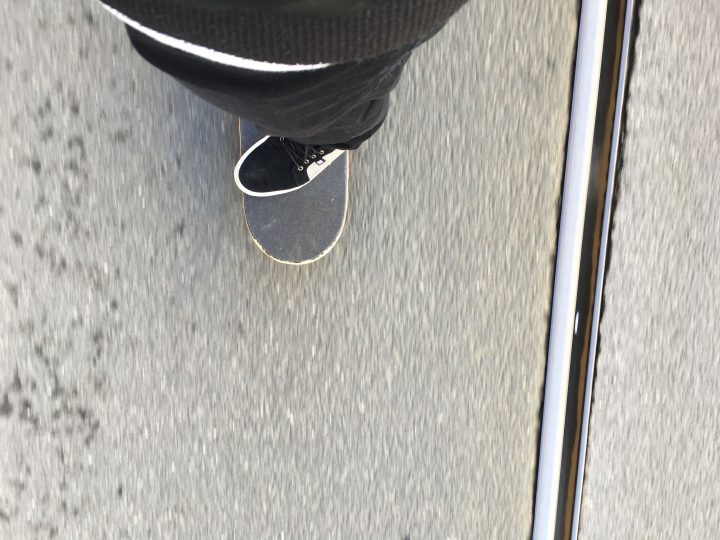 Skateboarding through Innsbruck