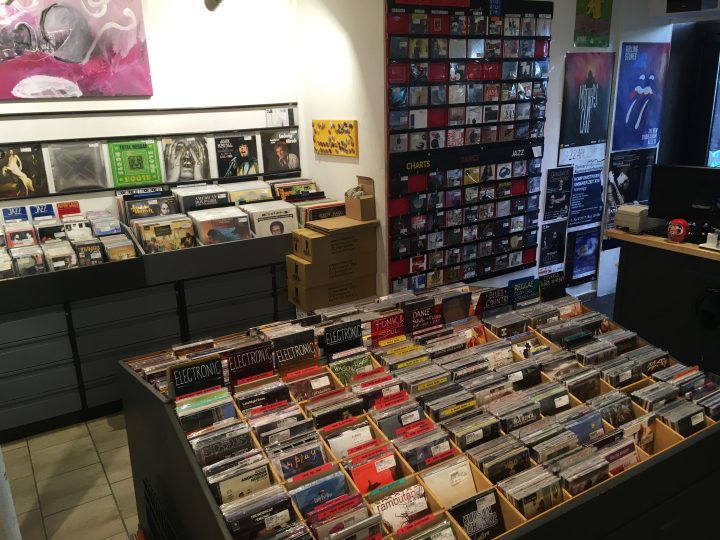 CDs as well as vinyl.