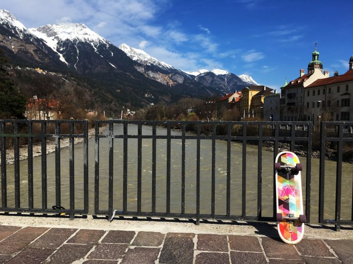 Innsbruck - the skateboard friendly city.