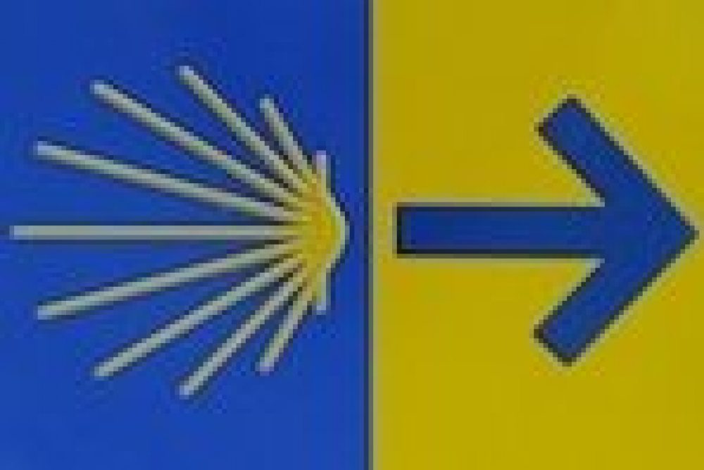 Symbol, Wegweiser, Jakobsweg