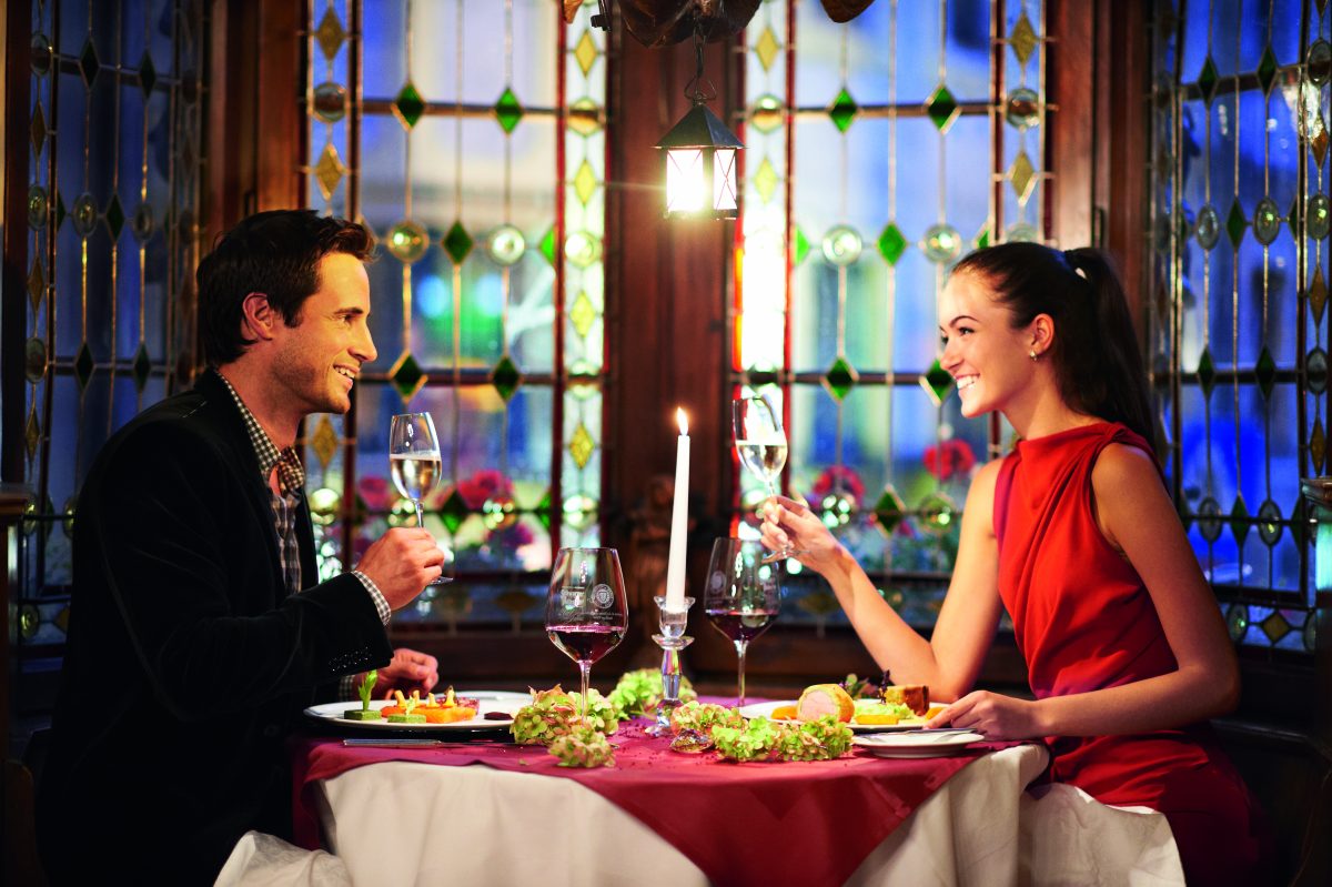 Il ristorante dell´hotel Schwarzer Adler © TVB Innsbruck / Edi Groeger