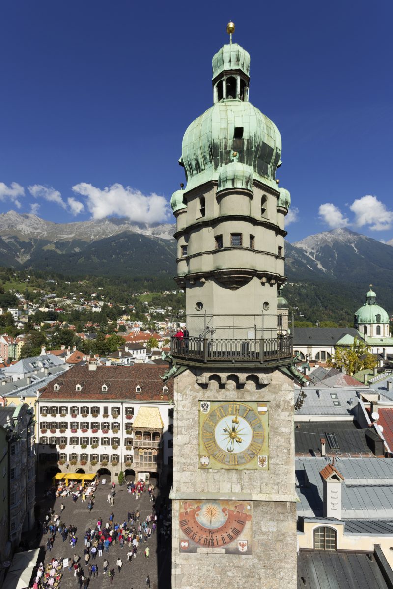 La torre civica © TVB Innsbruck / Mario Webhofer