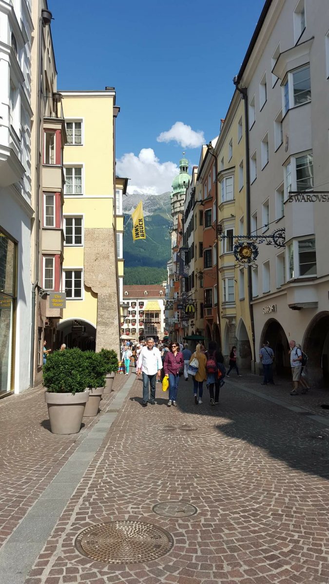 Innsbruck citta´ vecchia centro storico