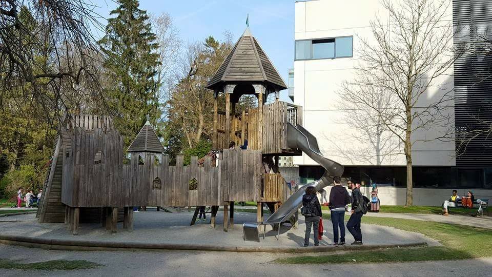 playground Hofgarten parco giochi Innsbruck