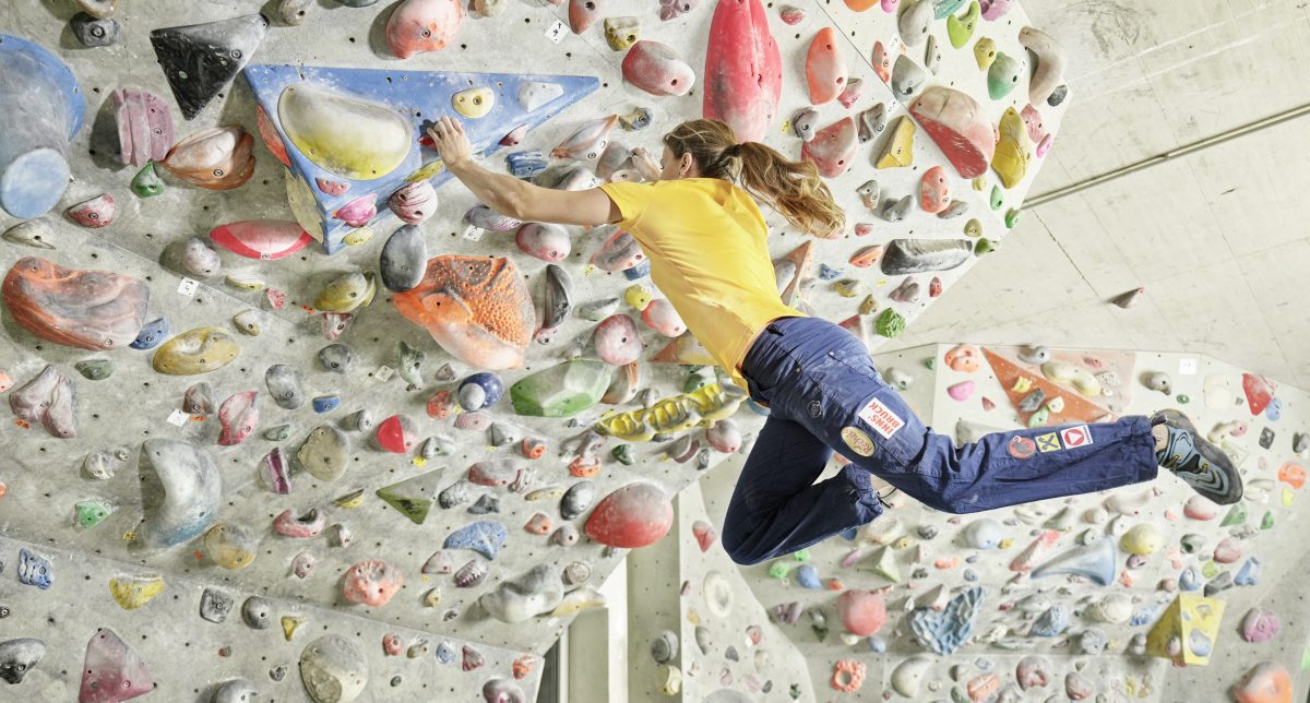 Bouldern, Anna Stöhr, Innsbruck, Kletter WM 2018, Tivoli Stadion, Tivoli Kletterzentrum © TVB Innsbruck / Christian Vorhofer
