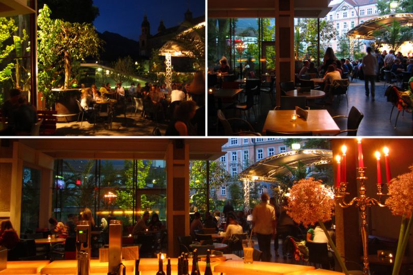 Il bar della Treibhaus a Innsbruck - Photo Credits Treibhaus