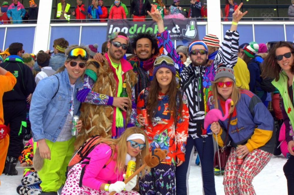 Ugly Skiing Day Axamer Lizum