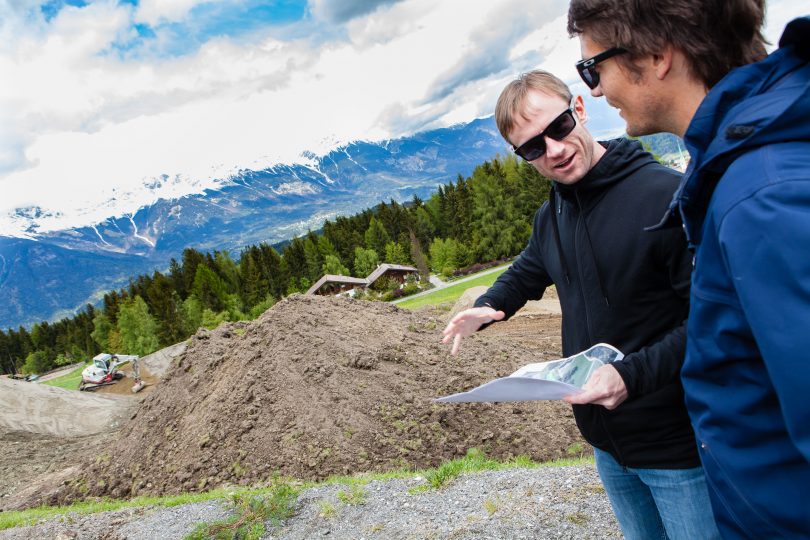 Crankworx: Erklärung vor Ort