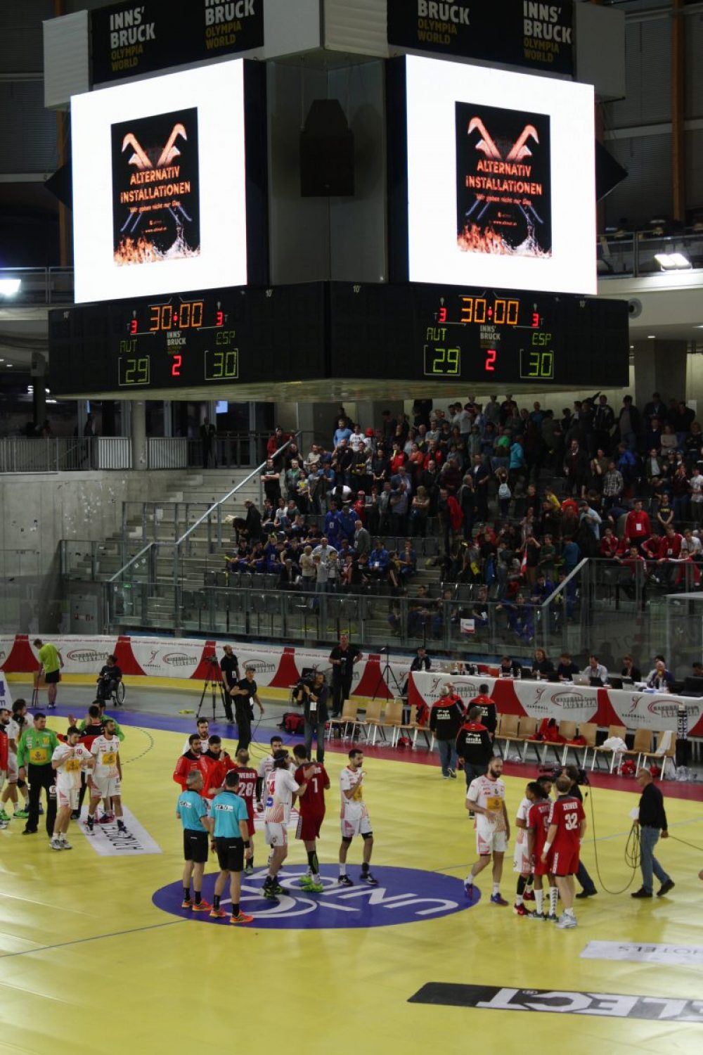 Game results, Handball EM Innsbruck