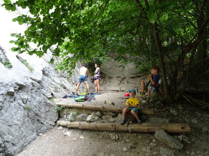 ÖAV Klettergarten Innsbruck Familie