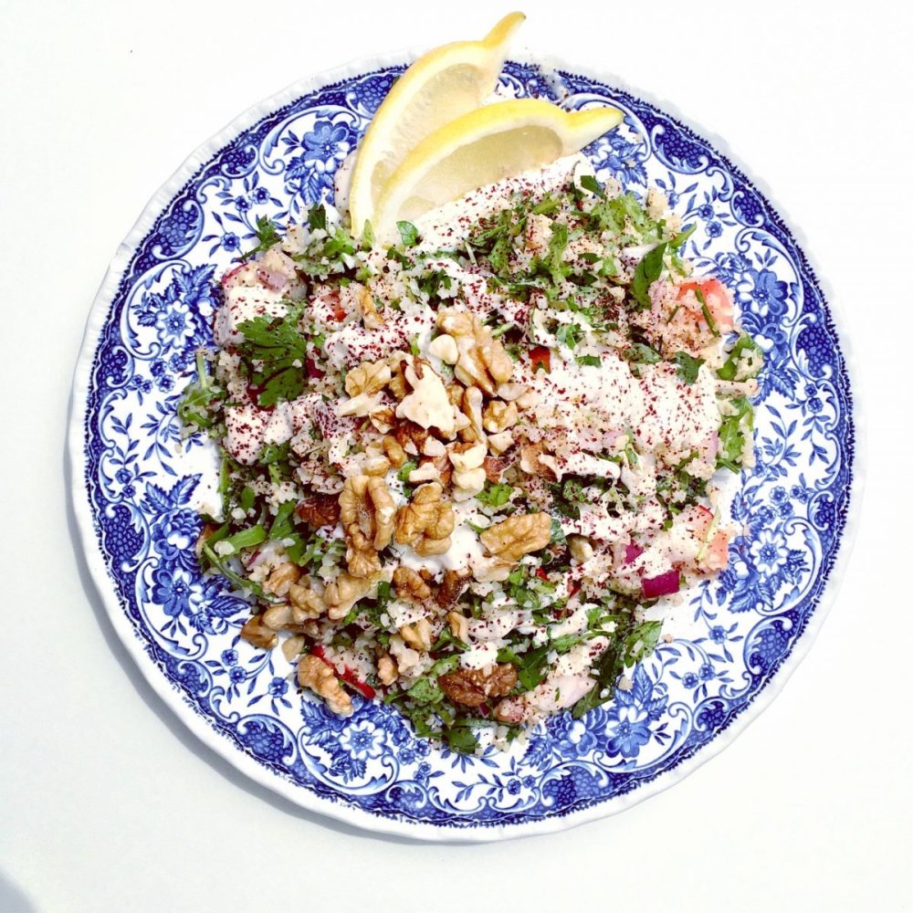 Sommerlicher Salat im Restaurant am Lanser See