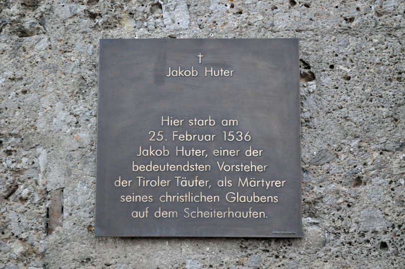 Krimiführung Innsbruck, Per pedes, Jakob Huter
