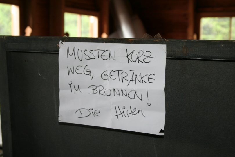 Aber auch wenn die beiden nicht zuhause sind: Etwas gibt's immer! Foto: Tamara Kainz