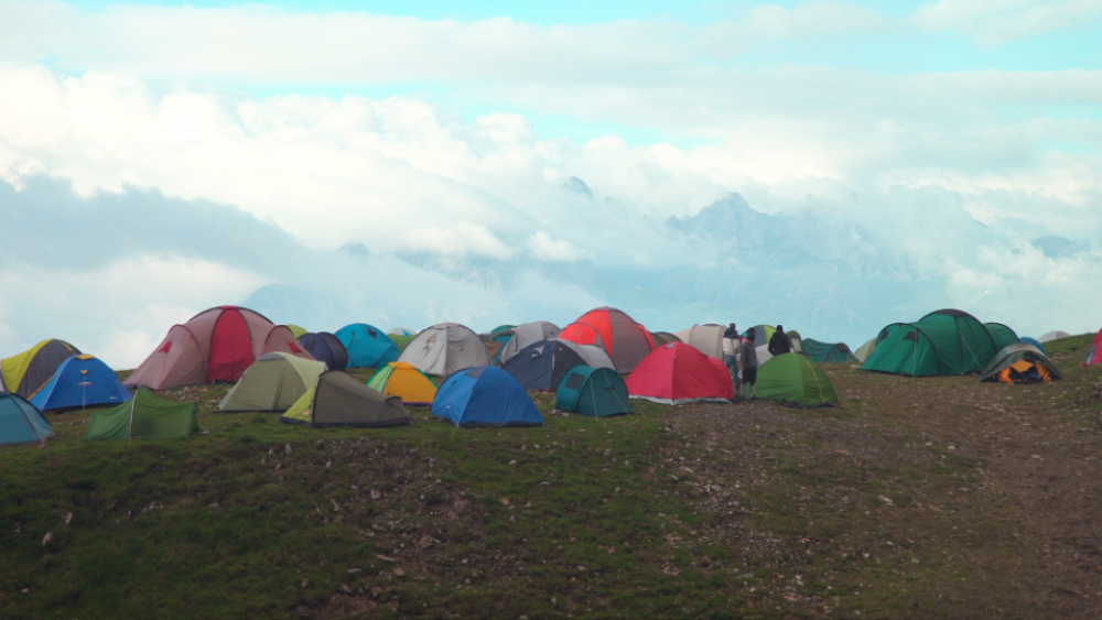 Camping on top of the world seegrube innsbruck