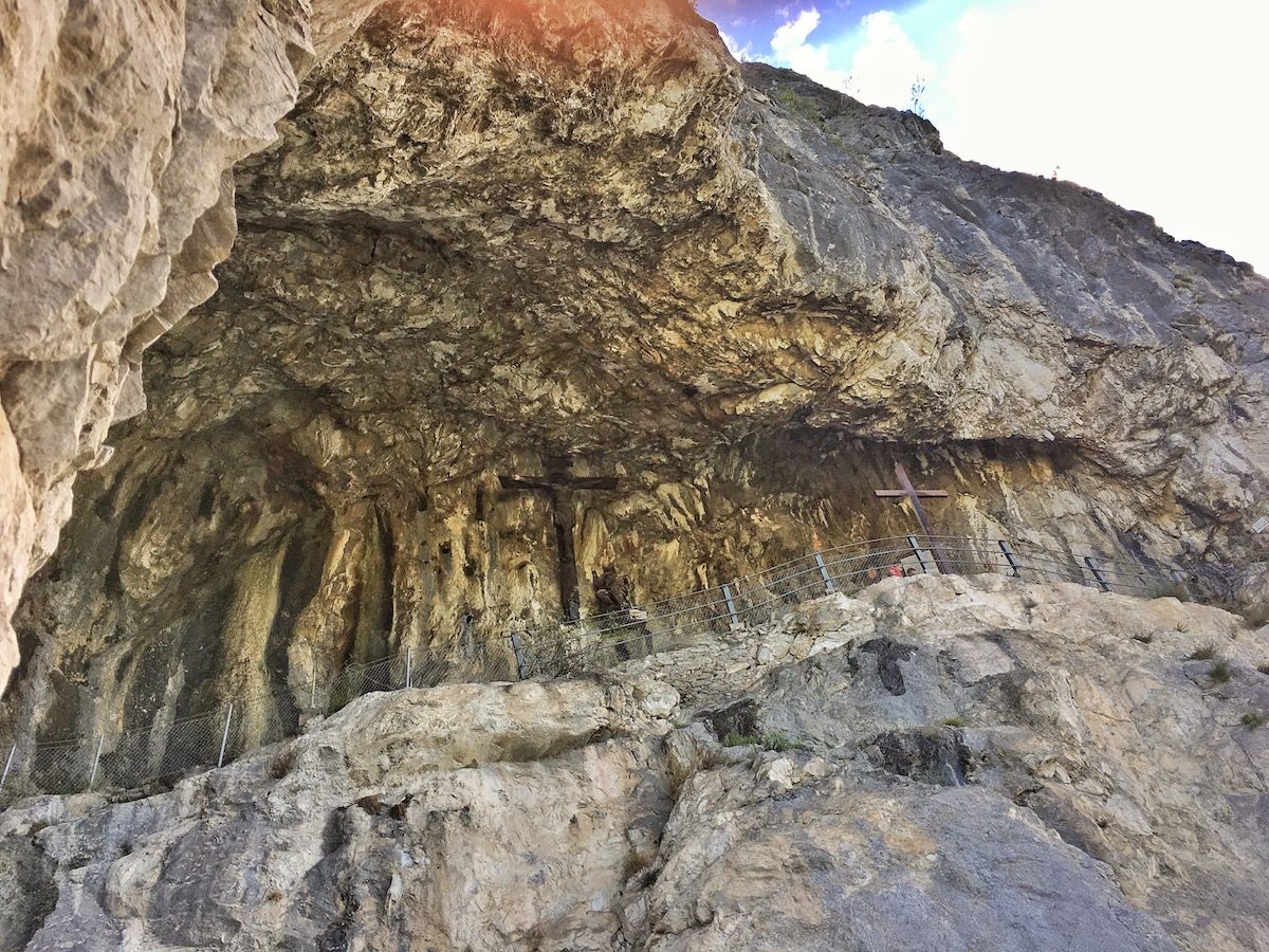 Die Maximilian Grotte in der Martinswand Martinswand