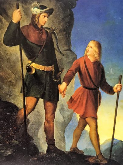 Die Errettung des Kaisers durch einen Bauernbuben. Oder war es ein Engel?