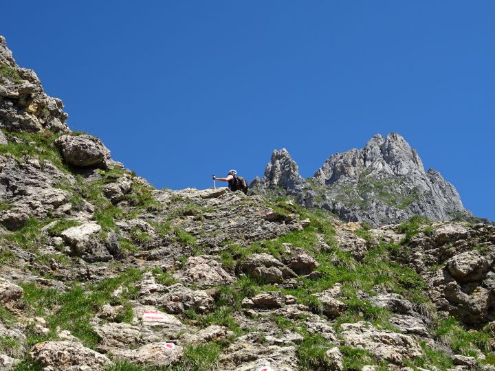 Bergtour Nordkette, Frau Hitt Sattel