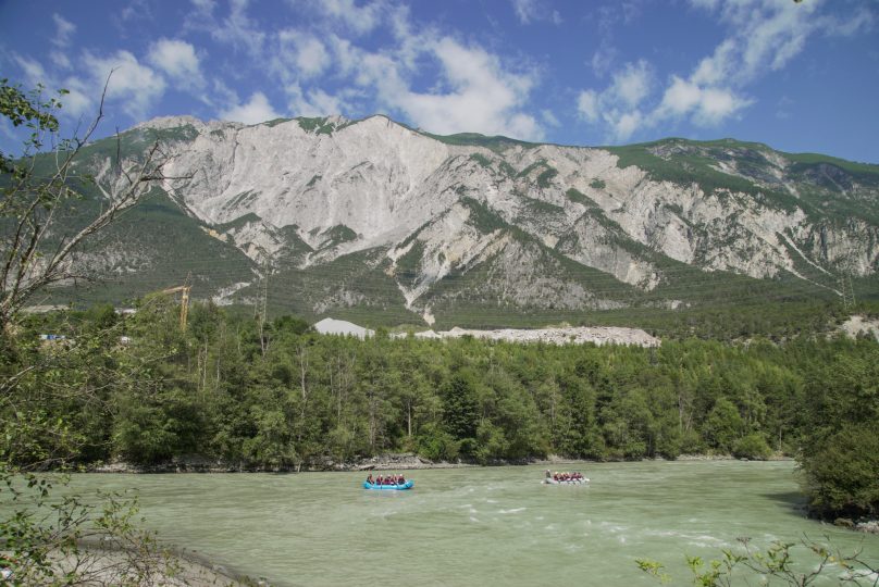 Rafting at Area 47, Innsbruck, Austria, Ötztal