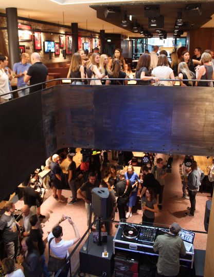 Two floors of the Hard Rock Cafe Innsbruck