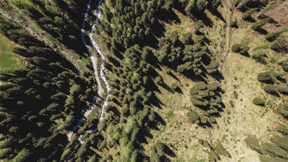 The Sendersbach river from above // #myinnsbruck, Innsbruck