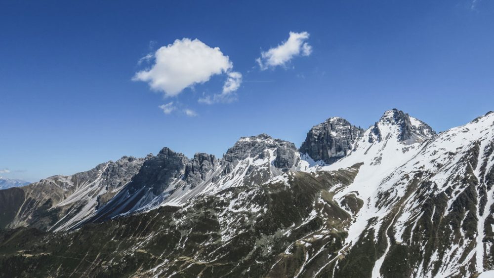 Those amazing views of the Kalkkögel I was talking about // #myinnsbruck, Innsbruck