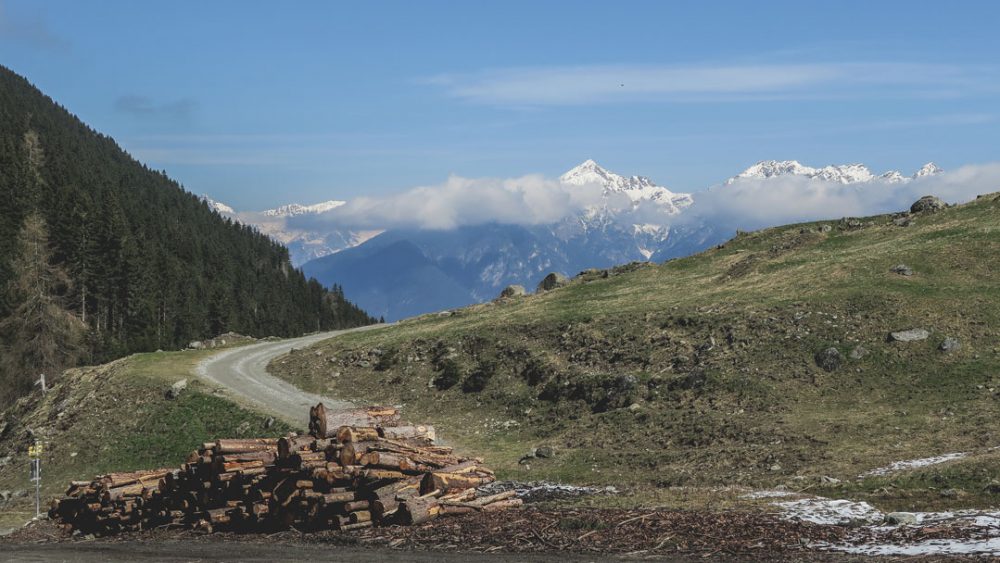 At the starting point of the Salfeinersee hiking trail // #myinnsbruck
