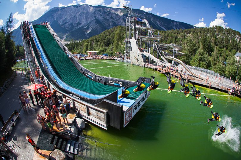 Water Area in Area 47, Innsbruck, Austria