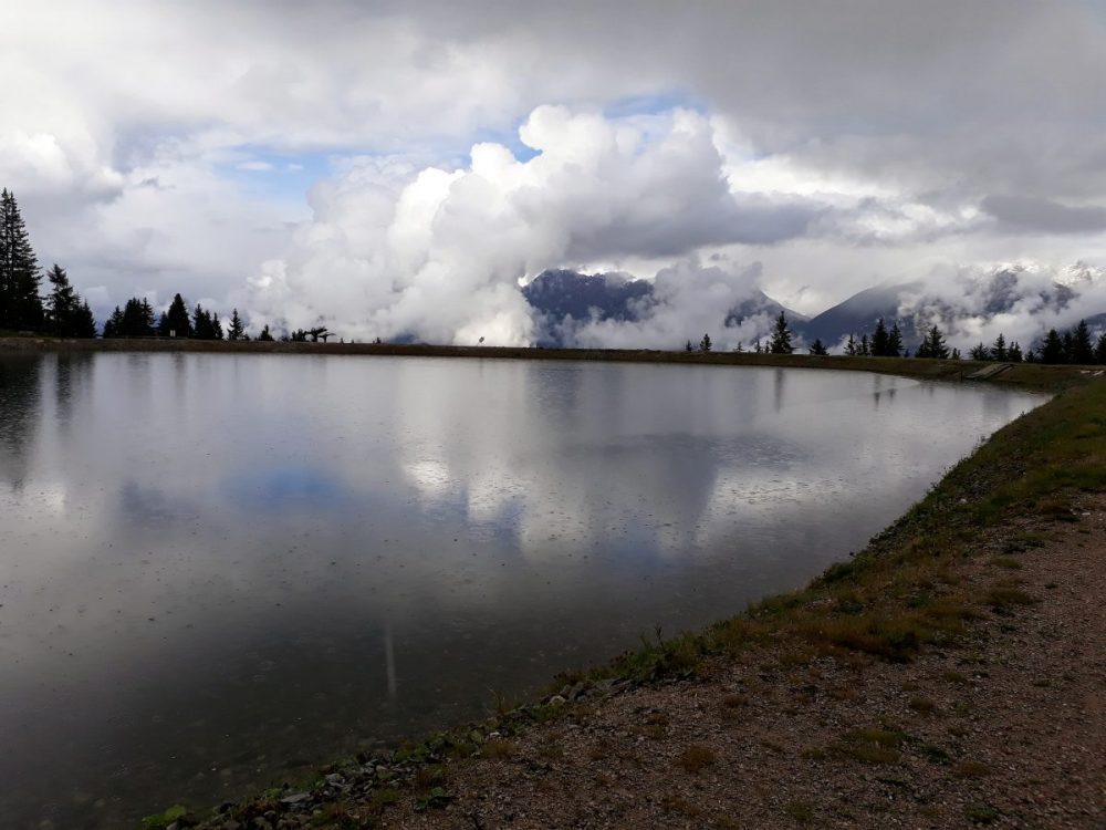 Speichersee in Oberperfuss