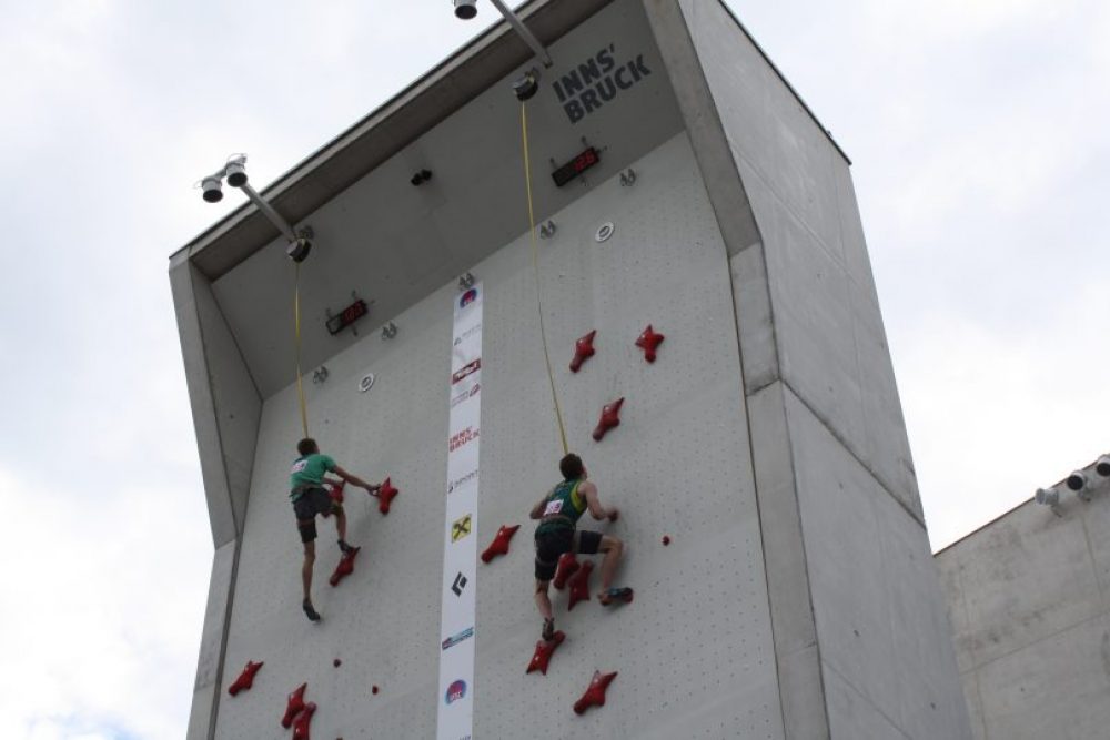 Speed Competition, Youth Climbing World Championships in Innsbruck