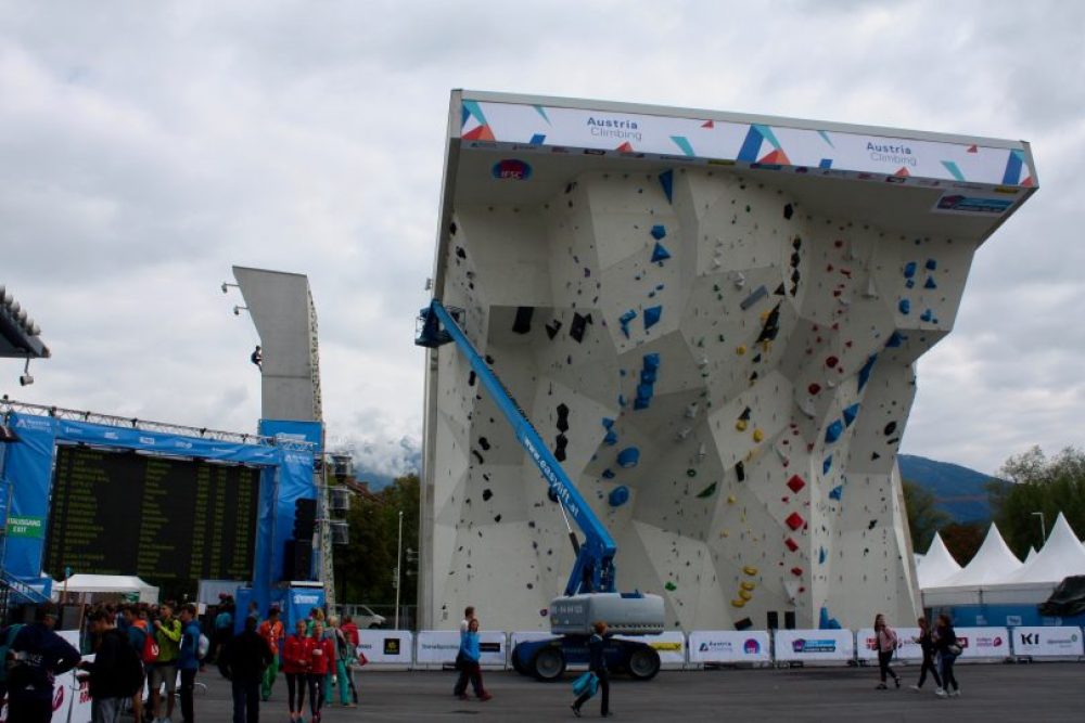 Climbing set up