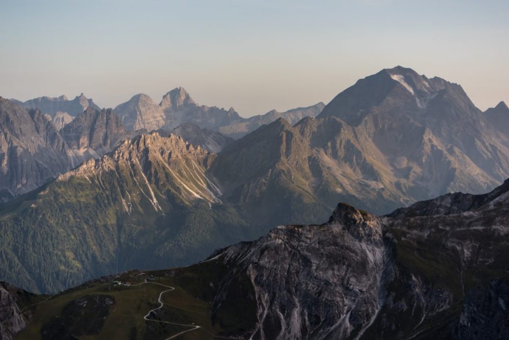 Alps around Innsbruck, Helicopter ride over Innsbruck with MySnapAir 