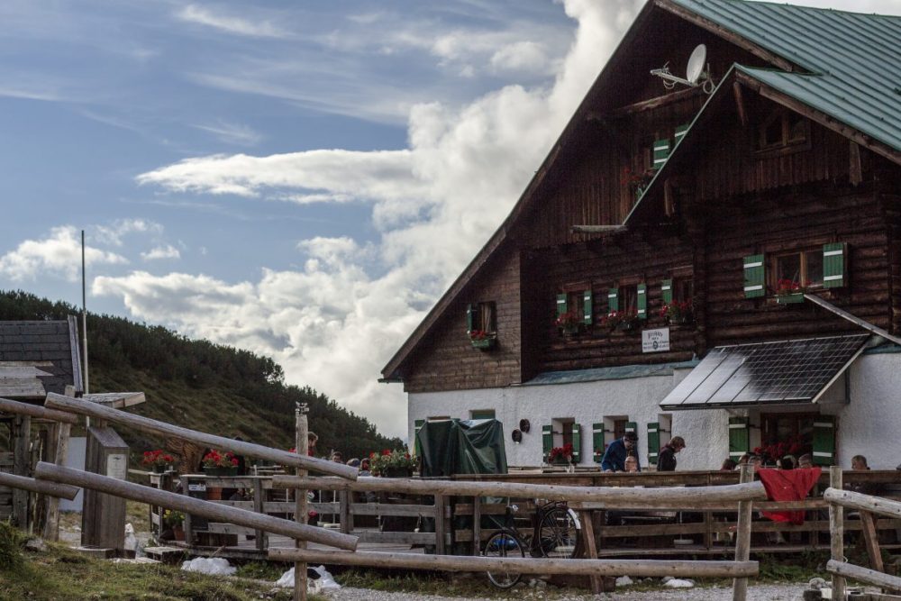 Die Pfeishütte im Karwendel