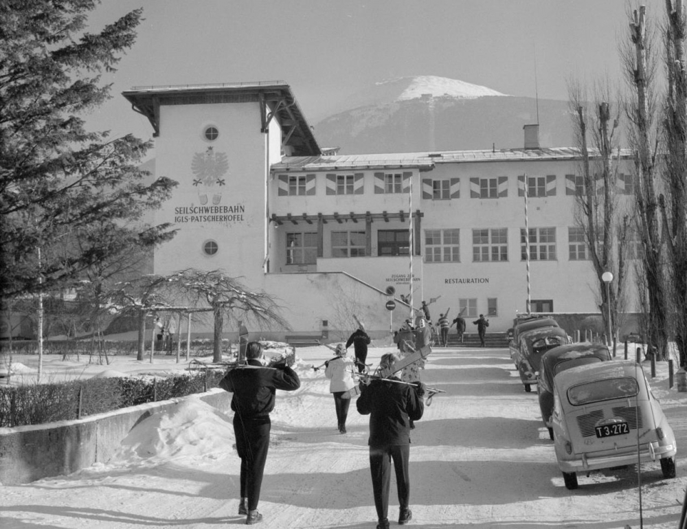 Skifahrer Igls