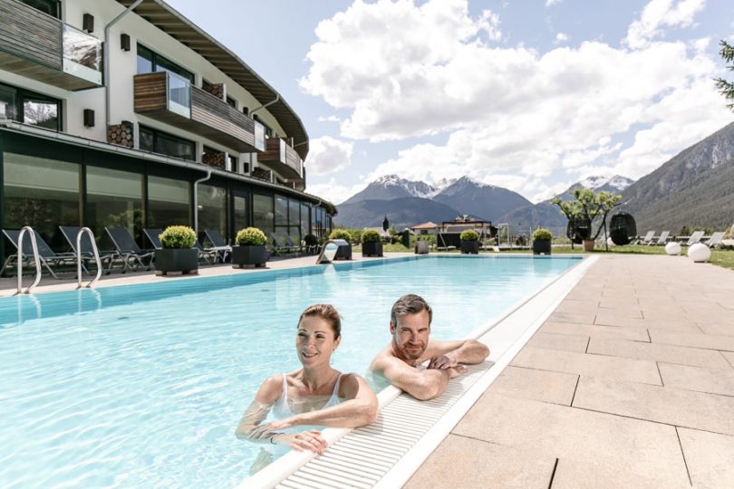 Das Bio-Hotel Holzleiten **** in Obsteig. Foto: Hotel Holzleiten