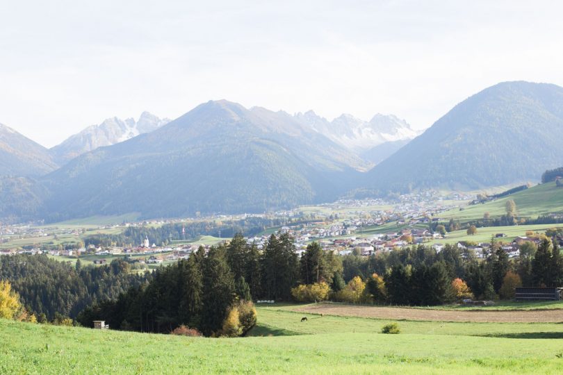 Blick in die Kalkkögel.