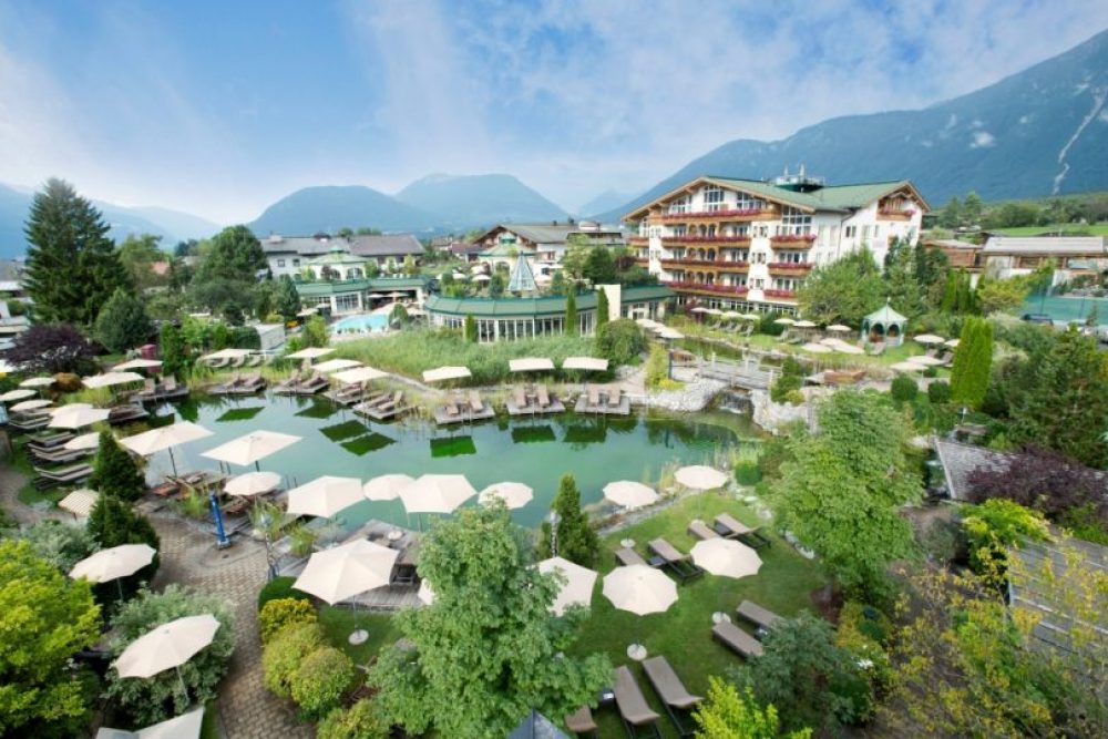 Das Alpenresort Schwarz ***** in Mieming. Foto: Alpenresort Schwarz